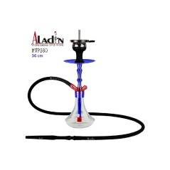 36 cm Shisha ALADIN MVP360 HERO azul y roja