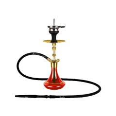 36 cm Shisha ALADIN MVP360 GOLD roja