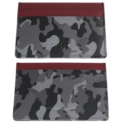 Tarjetero Zippo Camo Gris