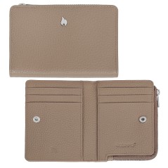 Cartera Zippo Taupe