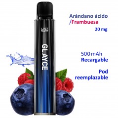 Blueberry Sour Raspberry 20 mg. Lost Mary GLAYCE Kit recargable
