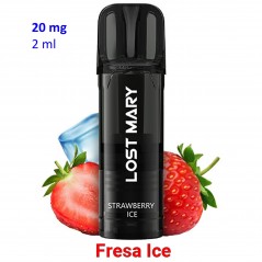 Pod Strawberry Ice 20mg. Lost Mary TAPPO PRO