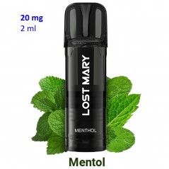 Pod Menthol 20mg. Lost Mary TAPPO PRO