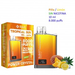 Tropical Sun 0 mg. BALMY POWER CRYSTAL Vaper desechable