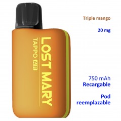Kit Triple Mango 20 mg. Lost Mary TAPPO recargable
