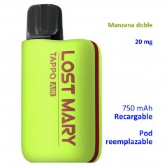Kit Double Apple 20 mg. Lost Mary TAPPO recargable