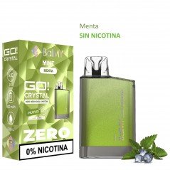 Mint 0 mg. BALMY GO CRYSTAL Vaper desechable