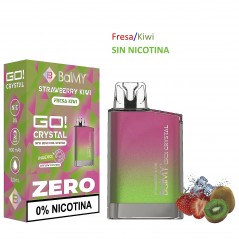 Strawberry-Kiwi 0 mg. BALMY GO CRYSTAL Vaper desechable