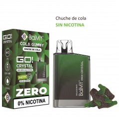 Cola Gummy 0 mg. BALMY GO CRYSTAL Vaper desechable