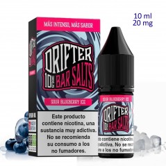 10ml 20 mg. Sour Blueberry Ice Sales de nicotina Drifter Bar Salts