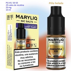 20 mg. Pineapple Ice MARYLIQ Sales de nicotina