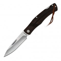 8  cm.  Navaja  Albainox  caza  con  mango  madera  wengué