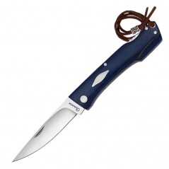 8  cm.  Navaja  Albainox  caza  con  mango  stamina  azul