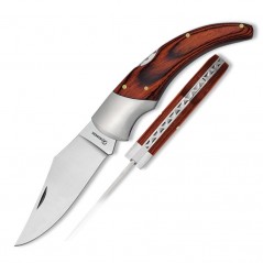 8,8  cm.  Navaja  Albainox  virola  con  mango  stamina  roja