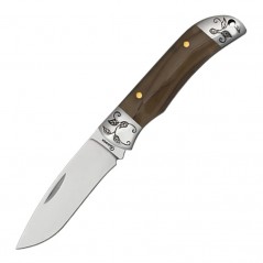 8,2  cm.  Navaja  Albainox  con  mango  madera  acrílico