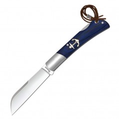 8  cm.  Navaja  Albainox  marinera  pico  loro  con  mango  stamina  azul