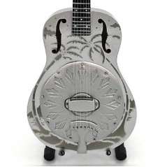 Guitarra  decorativa  en  miniatura  réplica  Dire  Straits  -  Mark  Knopfler