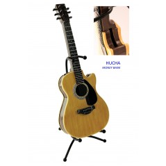 Hucha  Guitarra  acústica  miniatura  decorativa  en  resina.