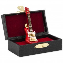 Pin  guitarra  eléctrica  red  con  estuche