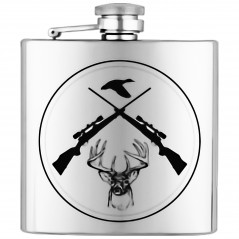 6  oz.  Licorera  metálica  Albainox  ciervo