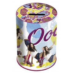 Hucha  cubilete  de  metal  Soy  Luna