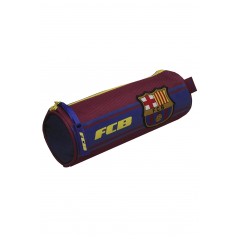 Portatodo  cilíndrico  bordado  FC  Barcelona