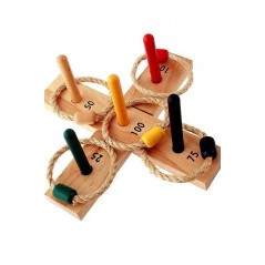 Juego  de  madera  Aros