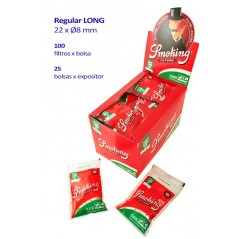 Expositor  de  filtros  Smoking  long  Reg.  classic  (25  bolsas  x  100  filtros)