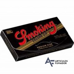 LOTE 4 BLOCS SMOKING DELUXE 300 MEDIUM 78 mm 1200 HOJAS