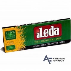 PAPEL ALEDA TRANSPARENTE ESTRECHO VERDE DE 110 mm