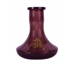 BASE CRISTAL PEQUEÑA PARA CACHIMBA ANIMALESYS PURPLE E