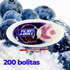 CAJITA PLAY&ROLL CAPSULA DE ARÁNDANO MENTA 200 PARA INSERTAR EN EL FILTRO