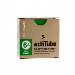 CAJA DE ACTITUBE FILTROS CARBÓN ACTIVADO EXTRA SLIM 10 uds CADA UNA