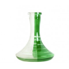 BASE CRISTAL GRANDE ANIMALESYS TRANSP VERDE 25 X 4.5CM