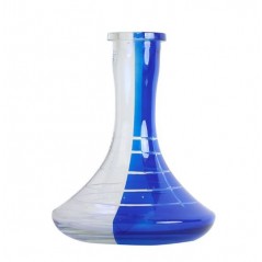 BASE CRISTAL GRANDE ANIMALESYS TRANSP AZUL 25 X 4.5CM