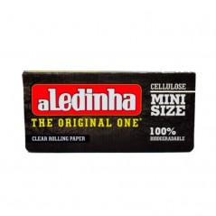 PAPEL ALEDA TRANSPARENTE MINI SIZE BLACK DE 78 mm.