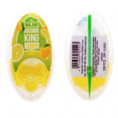 CAJITA AROMA KING MIX LIMÓN 100 BOLITAS PARA INSERTAR EN EL FILTRO