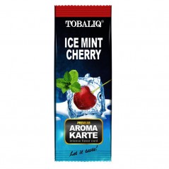 TARJETA AROMÁTICA TOBALIQ ICE MINT CHERRY PARA CIGARRILLOS