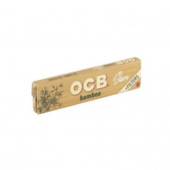 PAPEL DE FUMAR OCB KING SIZE SLIM+TIPS BAMBOO