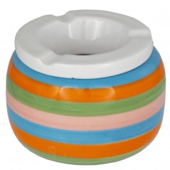 Cenicero de Cerámica de Colores