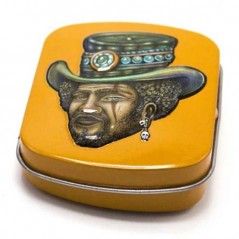 MINI TIN CAJA METÁLICA CONSERVACIÓN LION ROLLING CIRCUS