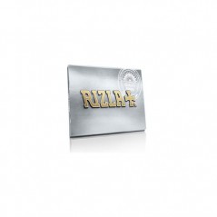 PAPEL DE FUMAR RIZLA 70 MM PLATA DOBLE VENTANA