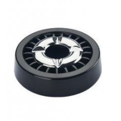 CENICERO METAL CHAMP NEGRO