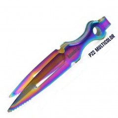 PINZA DE ALUMINIO RAINBOW ANIMALESYS DE 21 CM