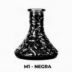 BASE CRISTAL ANIMALESYS PEQUEÑA TALLADA NEGRA